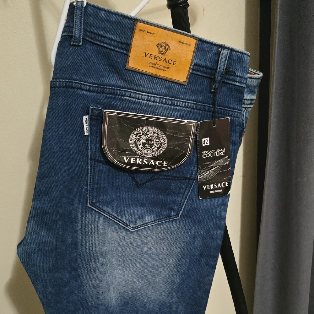 Versace Dark Blue Denim Jeans